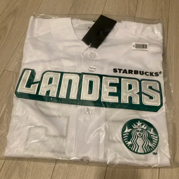 [BUNJANG] Starbucks x SSG Landers Baseball Jersey Size 95 / 마지막 할인) 스타벅스 X ssg 랜더스 유니폼 95 사이즈