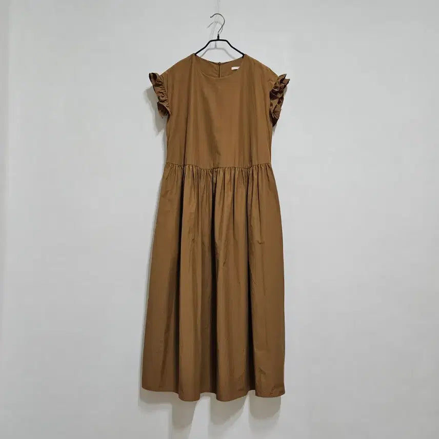 [BUNJANG] Jepyung Frill Long Dress / 제평 프릴 롱원피스