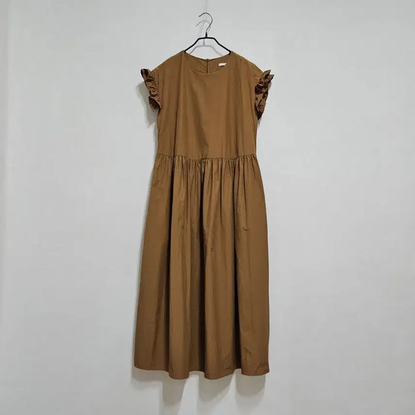 [BUNJANG] Jepyung Frill Long Dress / 제평 프릴 롱원피스