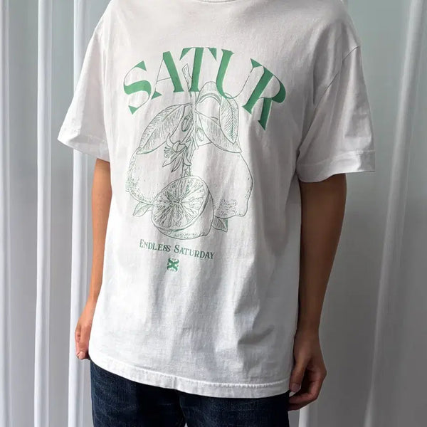 [BUNJANG] L'Uomo Vitale Capri T-Shirt Citrus / [L]세터 카프리 시트론 반팔 티셔츠