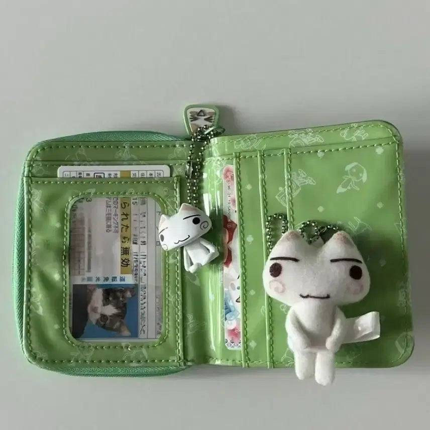 [BUNJANG] Inoue Tono Cat Wallet Pouch / 이노우에 토노 고양이 지갑 파우치