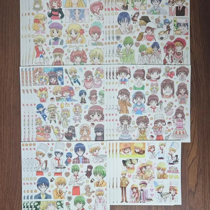 [BUNJANG] Yumeiro Patissiere Anime Sticker Pack / 꿈빛파티시엘 꿈파 애니 인믹 인스 다꾸 스티커 띵 처분