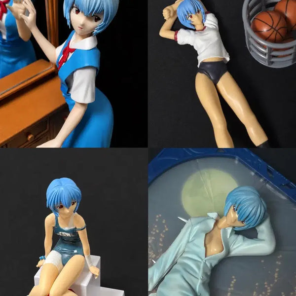 [BUNJANG] Evangelion Ayanami Rei Figure Bundle Set / 에반게리온 아야나미레이 피규어 일괄