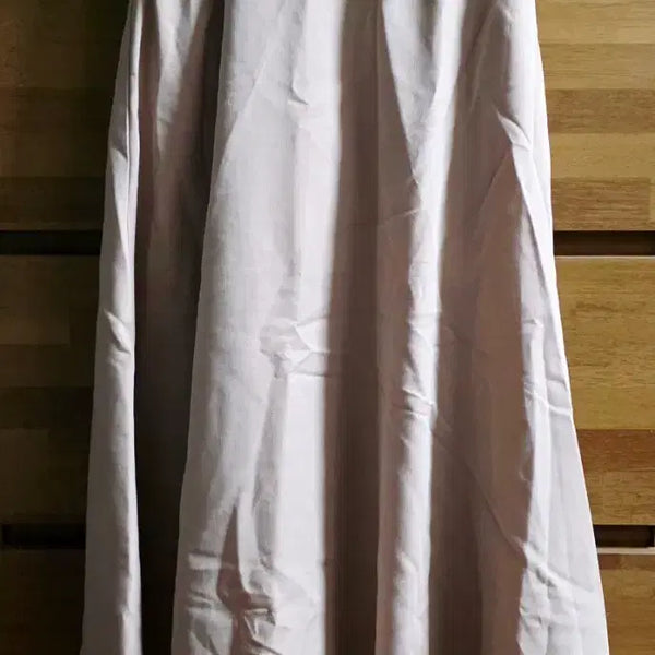 [BUNJANG] Women's Flare Long Skirt Beige (New) / (새상품) 여성 플레어 롱스커트