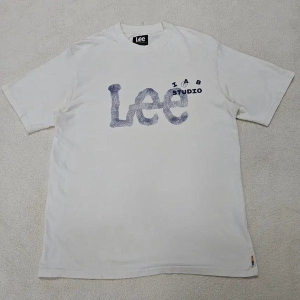 [BUNJANG] IAB Studio x Lee Ivory Short-Sleeve T-Shirt / 아이앱스튜디오X리 아이보리 반팔티