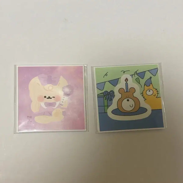 [BUNJANG] Character Stickers (14 Stickers Total) / 캐릭터 스티커 (7장씩 14장)