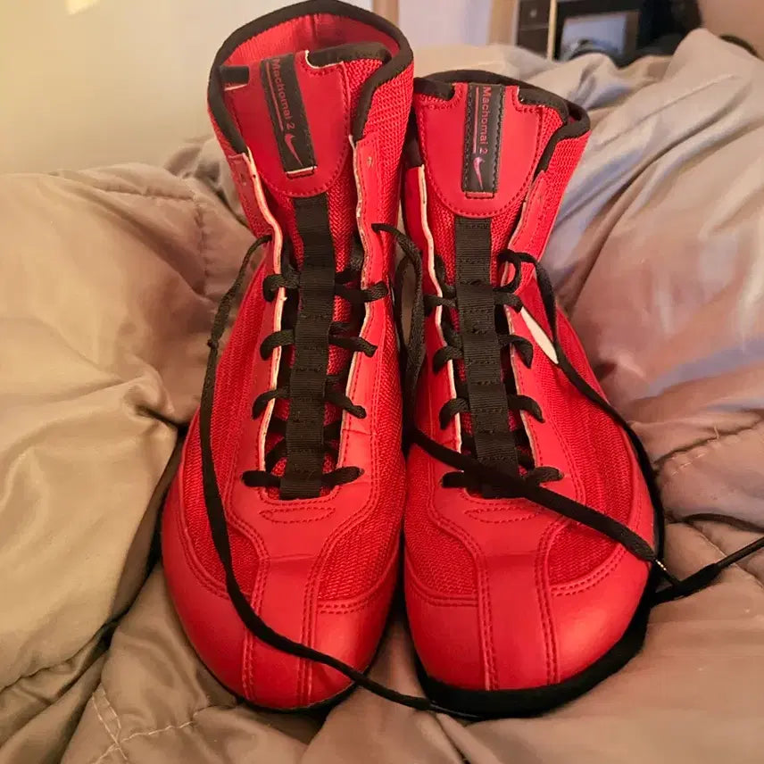 [BUNJANG] Nike Machomai 2 Boxing Shoes Red 255mm / 마초마이2 레드 255mm