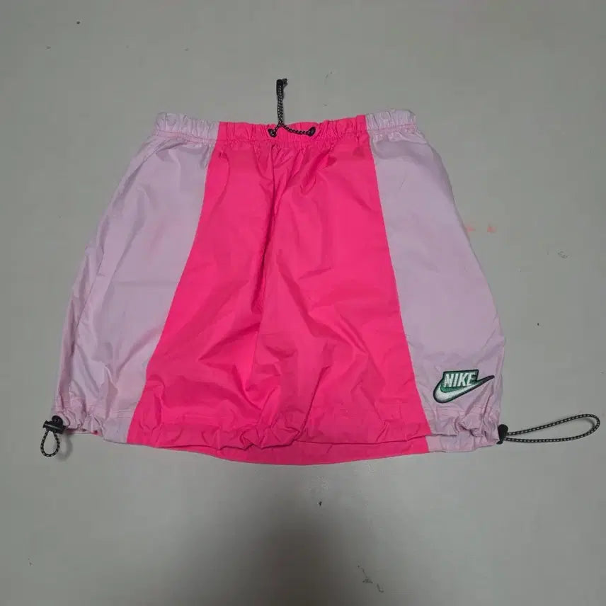 [BUNJANG] Nike Color Block Windrunner Skirt - Pink / 나이키 컬러 블록 윈드러너 스커트 핑크