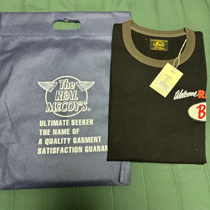 [BUNJANG] The Real McCoy's Buco T-Shirt Black XXL / 리얼맥코이 부코 반팔 44(XXL) 사이즈