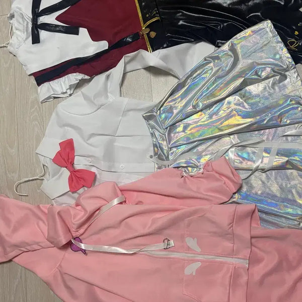 [BUNJANG] Nidichol Cosplay Set [School Uniform/Ame/Maid] / (급전) 니디걸 코스프레 세 벌 [교복/아메/메이드] 개별구매가능