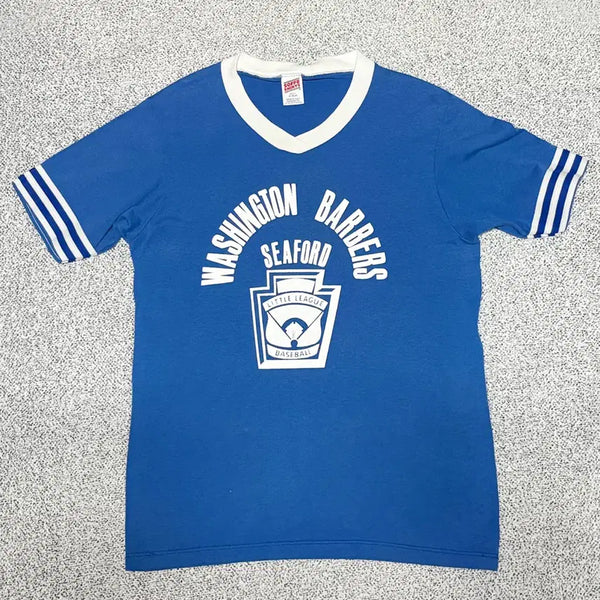 [BUNJANG] 1970s-1980s Vintage Seaford Little League Baseball T-Shirt / 70~80s 미국 빈티지 베이스볼 티셔츠