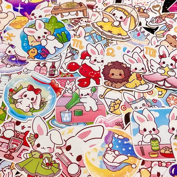[BUNJANG] Sunny's Design "Tomie" Die-Cut Stickers (70 Cuts) / [포용 인컷] 70컷 써니님 도안 토미 인스 인컷 할인 스티커 다꾸