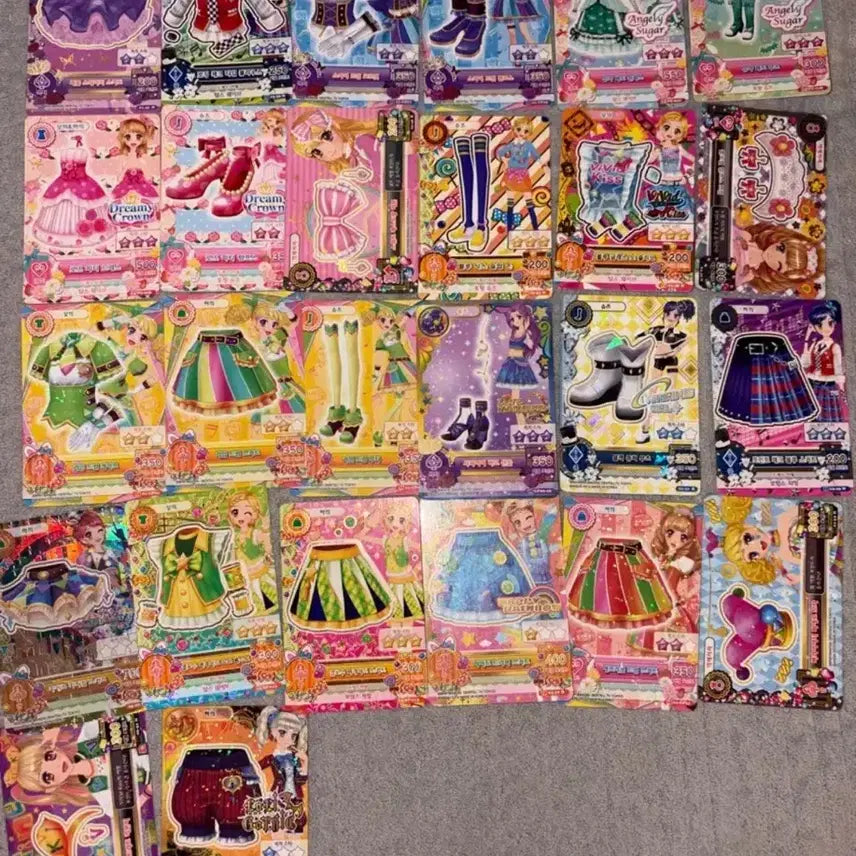 [BUNJANG] Aikatsu! Cards / 가격제시) 아이엠스타 아이카츠 카드 판매