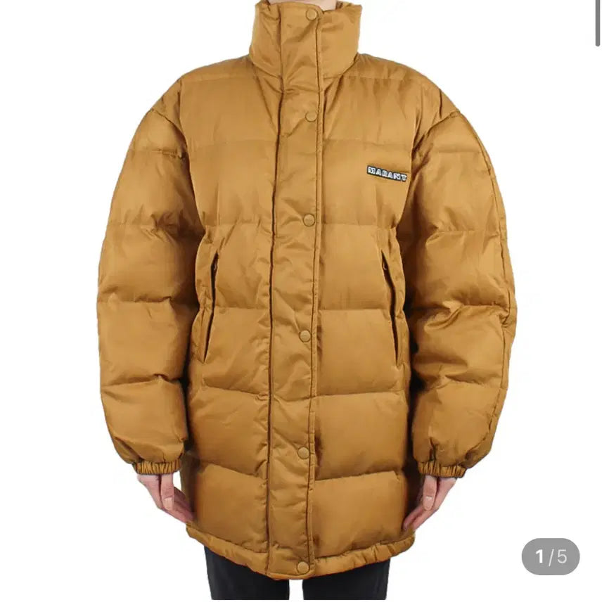 [BUNJANG] Isabel Marant Beliz Down Padded Jacket Ochre Size 34 / 새상품)정품 이자벨마랑 패딩 34