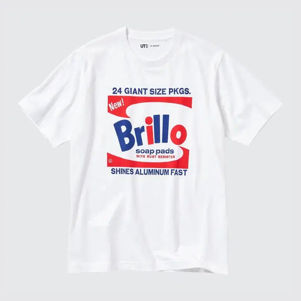 [BUNJANG] Uniqlo UT Andy Warhol Brillo Pop Art Short Sleeve T-Shirt L / 유니클로 UT 앤디워홀 브릴로 팝 아트 반팔 티셔츠 L