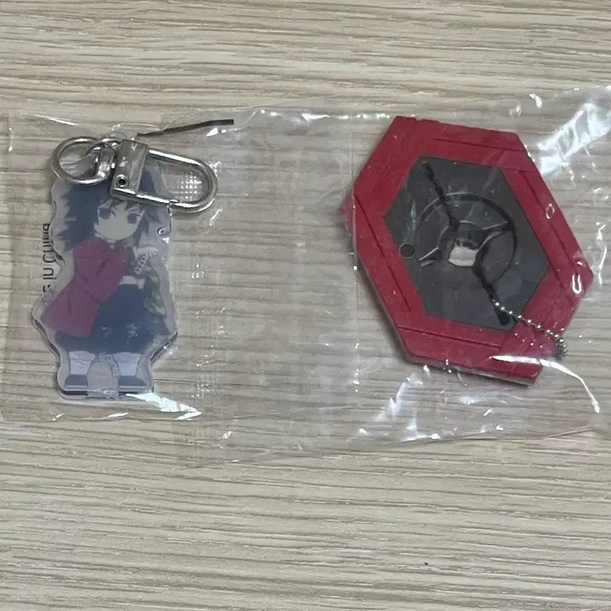 [BUNJANG] Giyu Keyring & Nichirin Sword Tsuba Umbrella Marker Set / 기유 키링 + 일륜도 코등이 우산 마커