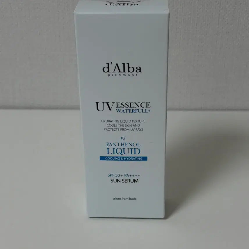 [BUNJANG] D'Alba Waterful Panthenol Liquid Essence Sun Serum / 달바 워터풀 판테놀 리퀴드 에센스 선세럼