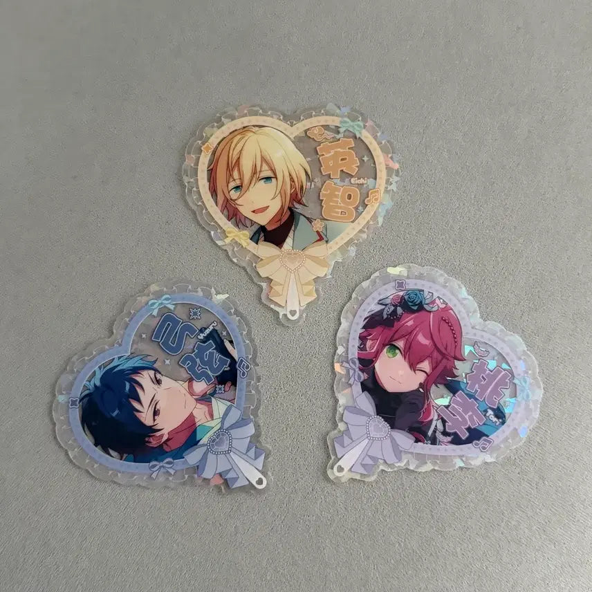 [BUNJANG] Ensemble Stars Aoi Hinata & Koga Ouga Clear Card Bundle Set / 앙상블 스타즈 앙스타 오시 우치와 클리어 카드 에이치 유즈루 토리 일괄