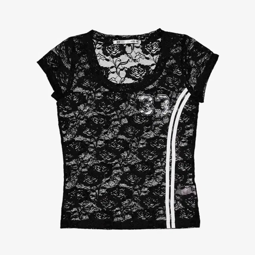 [BUNJANG] 33 LACE TOP / BLACK / 셋업이엑스이 33 LACE TOP / BLACK