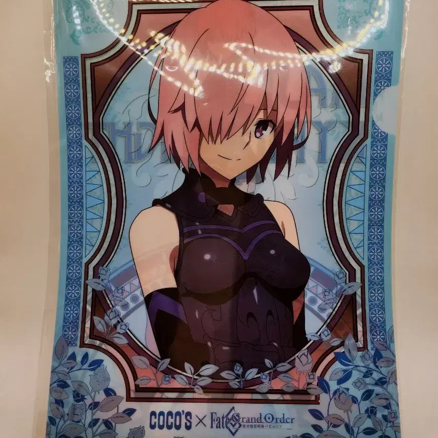 [BUNJANG] Fate/Grand Order Mash Kyrielight Limited Edition Clear File / 페이트 그랜드 오더 마슈 키리에라이트 한정판 클리어 화일