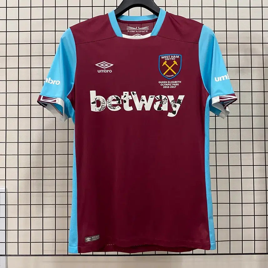 [BUNJANG] Umbro West Ham 16-17 No-Name Jersey L / <L> 엄브로 16-17 웨스트햄 노마킹 유니폼