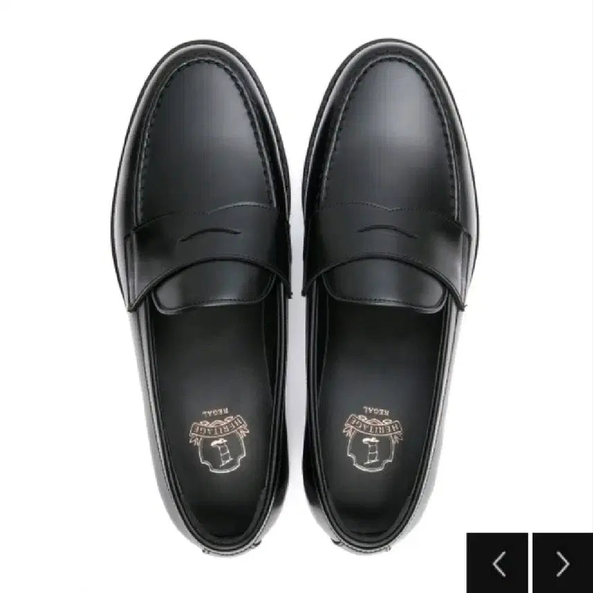 [BUNJANG] Heritage Regal 5004 Size 255 Black Leather Shoes / [255] 헤리티지 리갈 5004