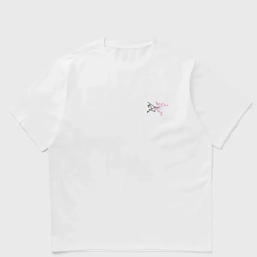 [BUNJANG] Arc'teryx Kragg Cotton Logo T-Shirt White / 아크테릭스 크라그 코튼 로고 반팔티 화이트