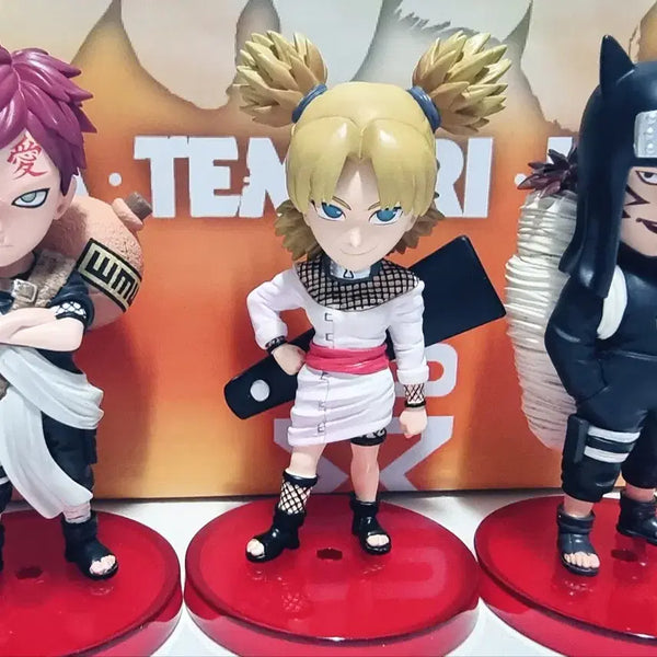 [BUNJANG] Rikasa Gaara/Temari/Kankuro Sand Village Middle Ninja Arc World Collectable Resin Figure Set / 리그사 가아라/테마리/칸쿠로 세트(나루토 월콜 레진피규어)