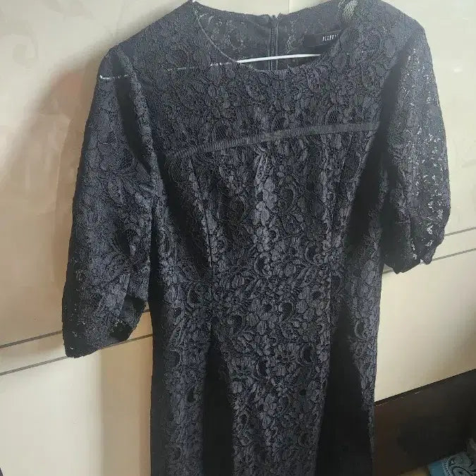 [BUNJANG] Blue Pepe Lace Dress Black / 블루페페 레이스 원피스 블랙