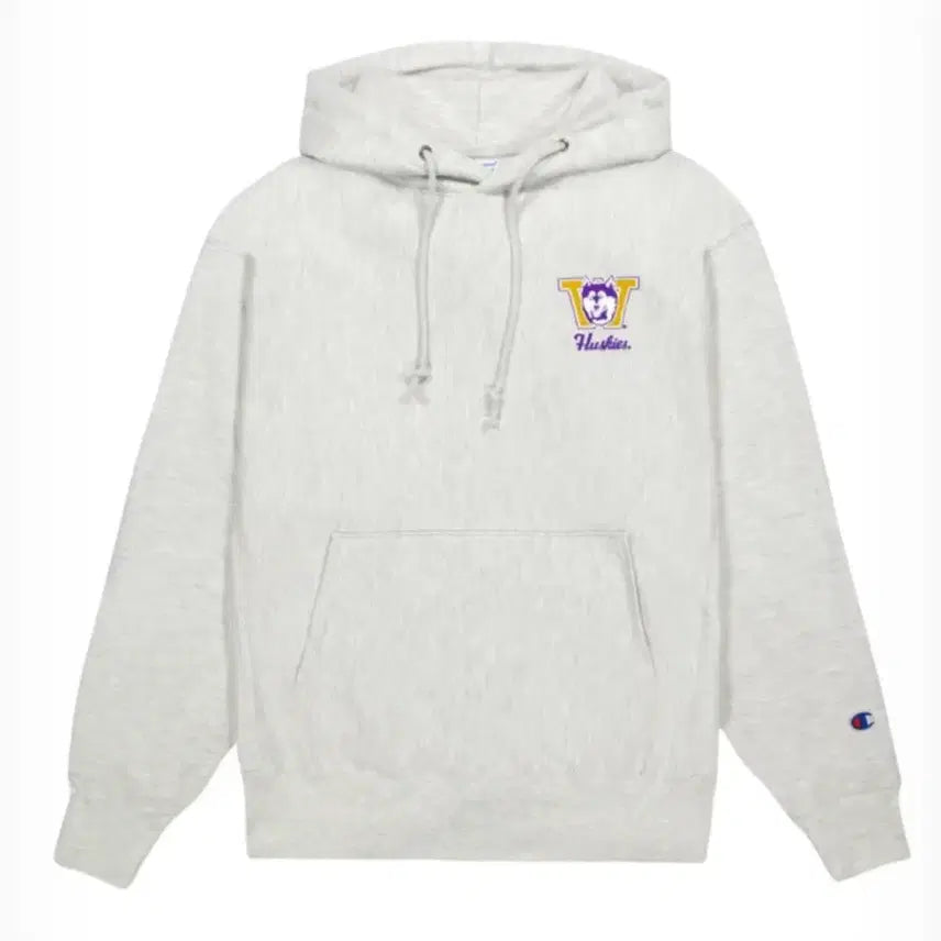 [BUNJANG] Champion Reverse Weave University of Washington Hoodie / 챔피언 리버스위브 후드티 워싱턴 대학 UW M
