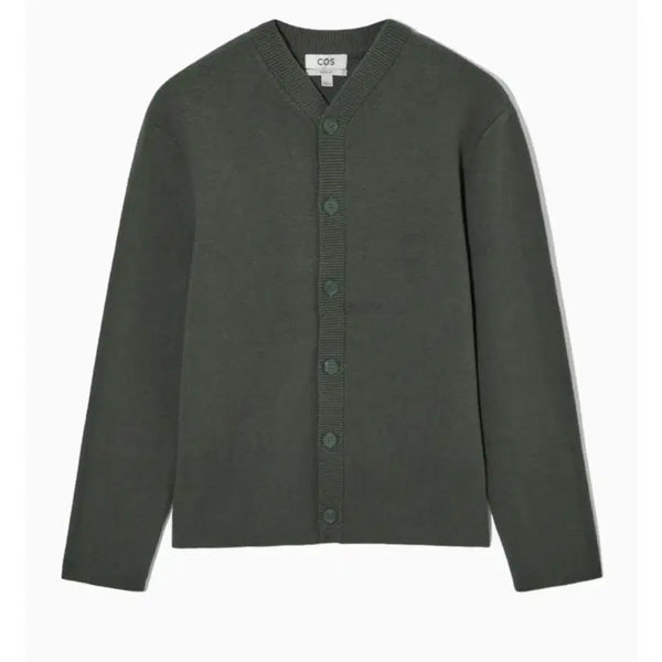 [BUNJANG] COS Cotton Wool Blend Knit Cardigan - Size S / 코스 COS 코튼 울 블렌드 니트 가디건 S