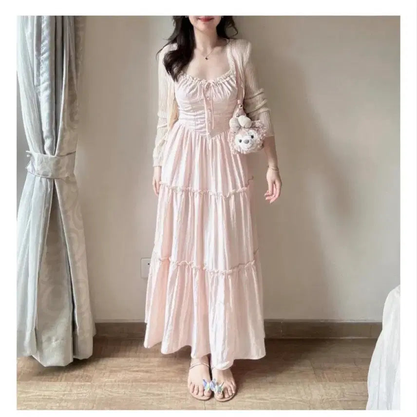 [BUNJANG] Pink Dress / 핑크 원피스