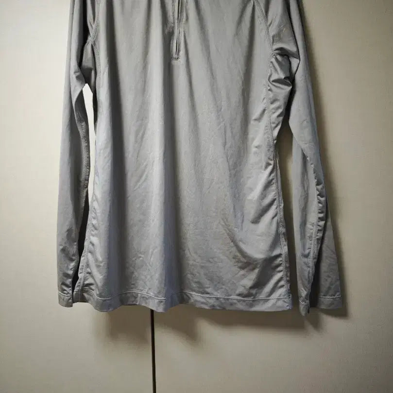 [BUNJANG] Uniqlo Men's Half-Zip Long Sleeve Cycling T-Shirt M / 유니클로 남자 반집업 자전거 긴팔티 M
