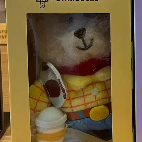 [BUNJANG] Starbucks Toy Story Woody Bearista Keychain / 스타벅스 토이 스토리 우디 베어리스타 키체인