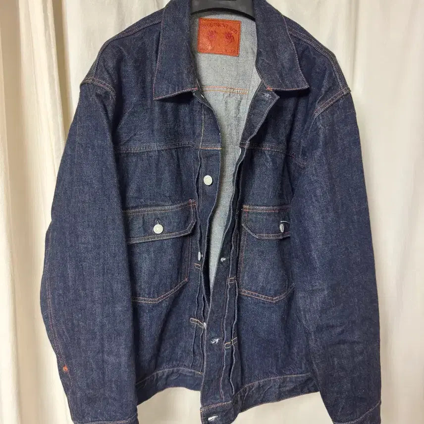 [BUNJANG] Full Count 2102W One Wash Denim Jacket Size 46 / 풀카운트 2102w 원워시, 사이즈 46