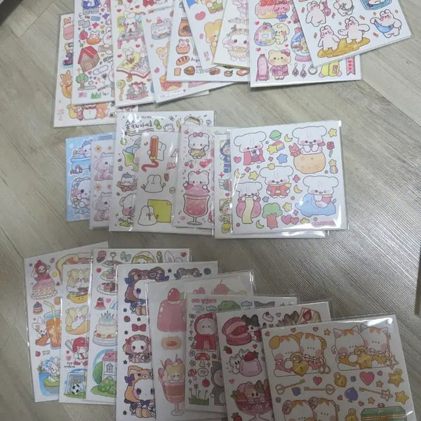 [BUNJANG] Character Stickers Set / 캐릭터 인스