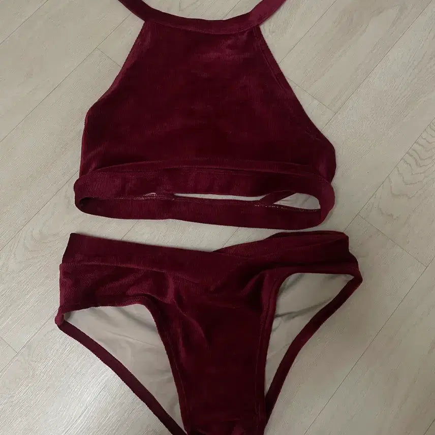 [BUNJANG] Bemade Pole Wear Velvet Set / 비메이드 폴 웨어 폴복