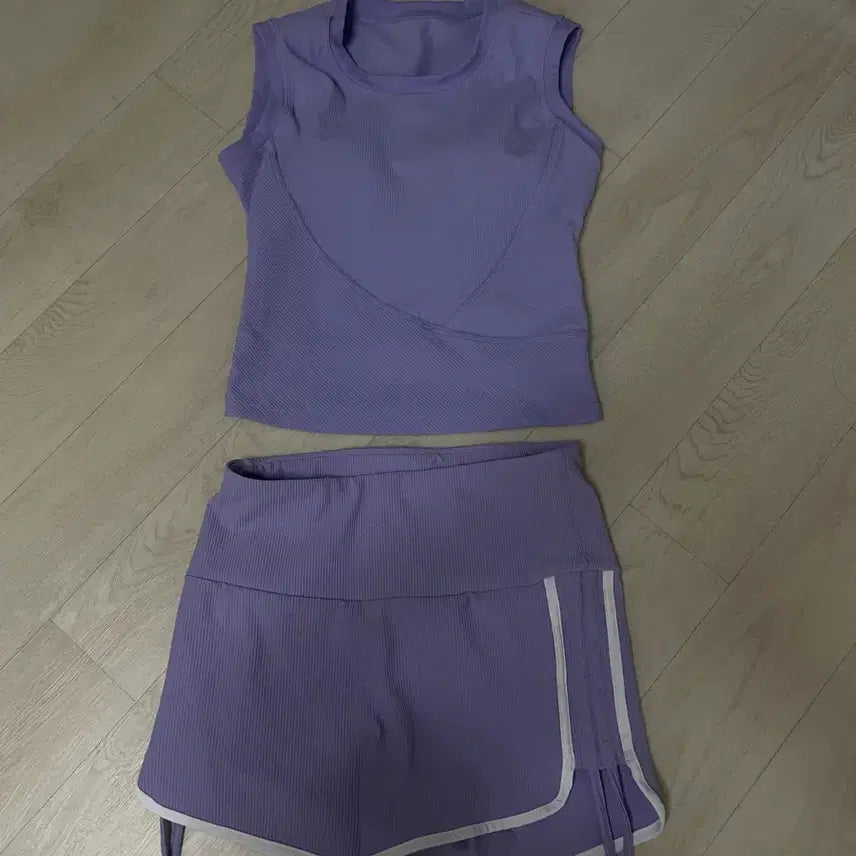 [BUNJANG] Purple Workout Set / 폴복 폴 웨어