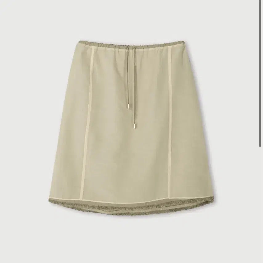 [BUNJANG] Ethos Lace Hem String Skirt / 에토스 레이스 햄 스트링 스커트