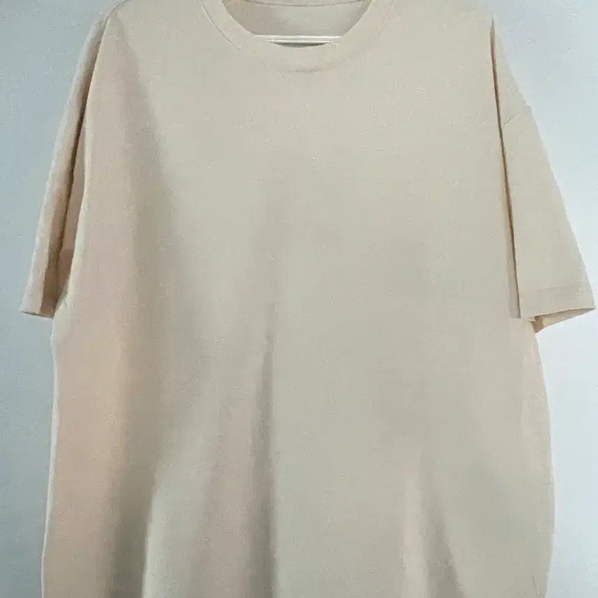 [BUNJANG] Document Short Sleeve T-Shirt Ivory / 도큐먼트 반팔 아이보리