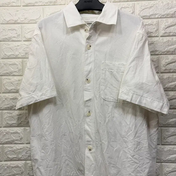 [BUNJANG] System Homme Short Sleeve Shirt / 시스템옴므 반팔 셔츠 100