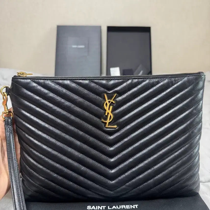 [BUNJANG] Saint Laurent Medium Clutch / [상태좋음/정품] 미듐 생로랑 클러치