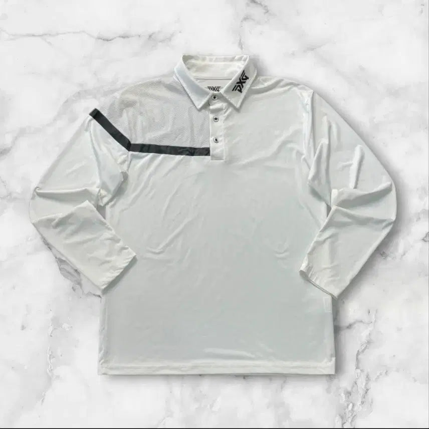 [BUNJANG] PXG Golf Long Sleeve Polo Shirt Size 105 / pxg골프 긴팔 카라티 105