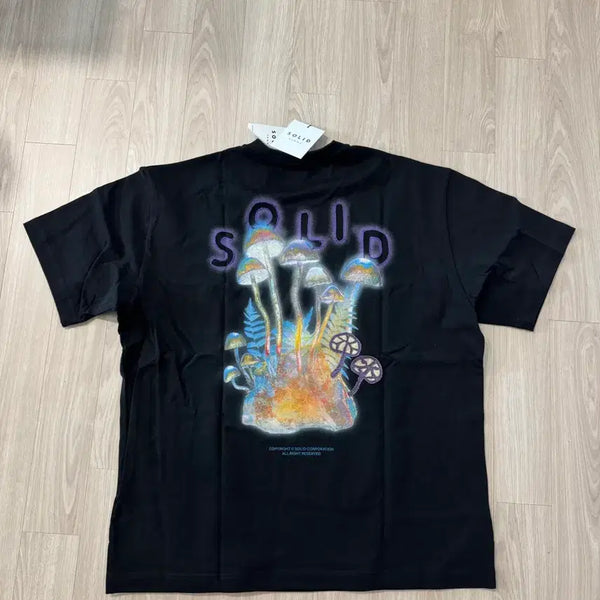 [BUNJANG] Solid Homme Graphic Short Sleeve T-Shirt / 솔리드 옴므 반팔 50 새상품