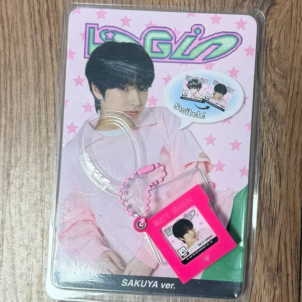 [BUNJANG] NCT WISH Sakuya Game Pack Keyring / 엔시티위시 로그인투어 굿즈 md 사쿠야 게임팩키링