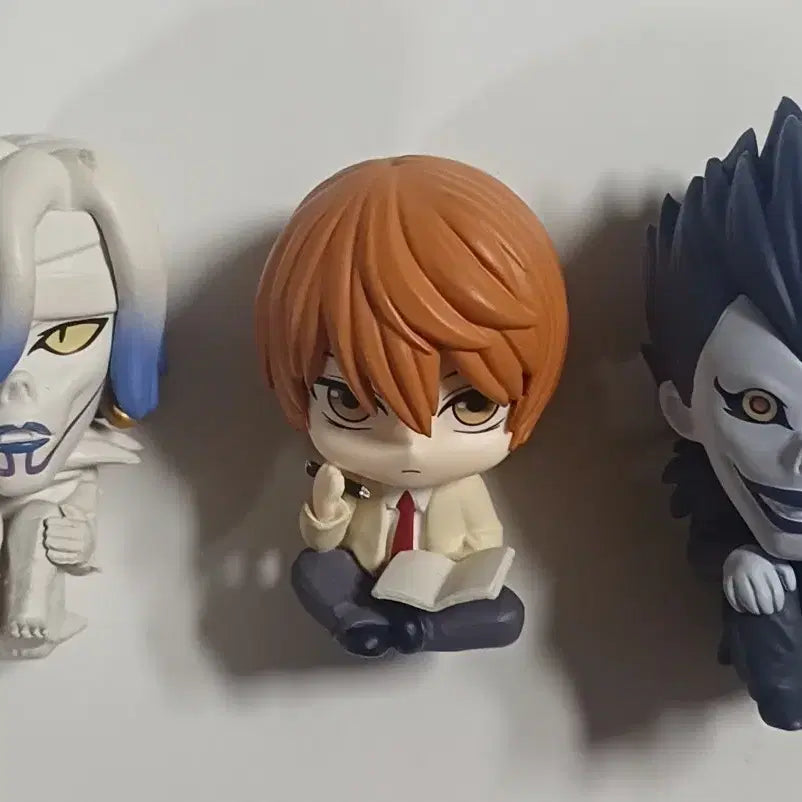 [BUNJANG] Death Note Light, Ryuk, Misa Chibi Figure 3 Figure Set Bundle / 데스노트 마치보케 피규어 3종 일괄