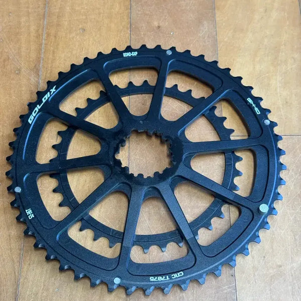 [BUNJANG] GOLDIX Integrated Lightweight Road Chainring 52-36T, 3-Bolt / (52-36T, 3볼트 로드용) 골딕스 일체형 경량 로드 체인링