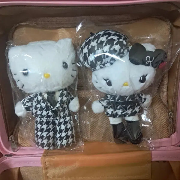 [BUNJANG] Sanrio Monochro Kitty & Daniel Keyring Set / 최저가)일본정품 모노쿠로 키티다니엘 키링세트
