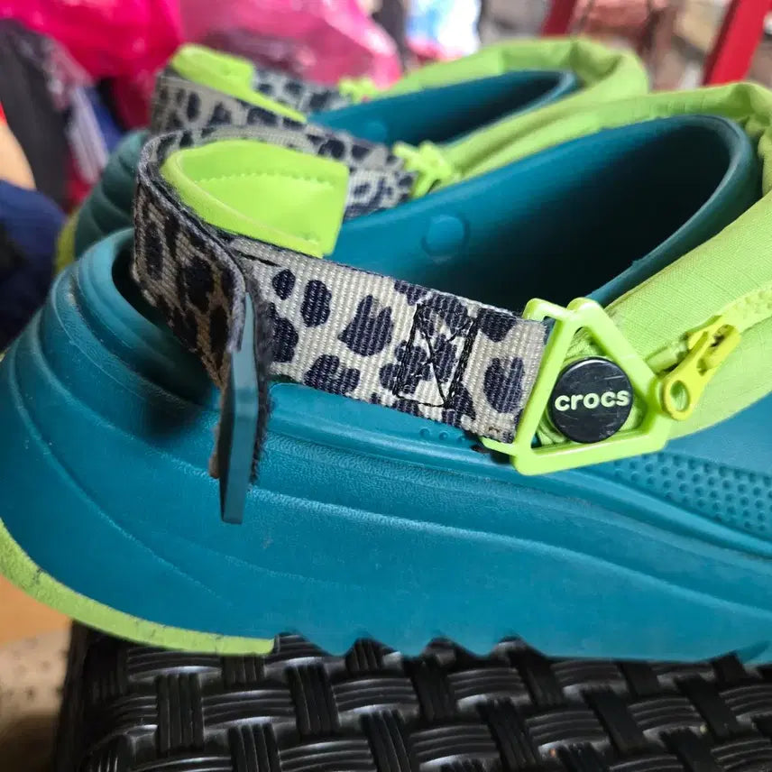 [BUNJANG] Crocs Mules Sonic Jibbitz Set / 크록스 뮬 소닉 지비츠 세트