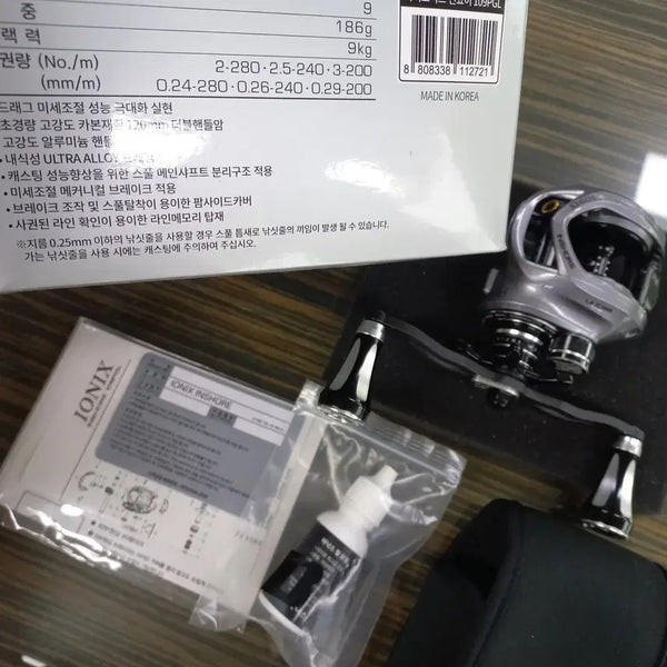 [BUNJANG] Banax Ionix Inshore 4.8:1 Left Handle Baitcasting Reel / 선상 바다 낚시 베이트릴 아이오닉스 인쇼어 4.8:1 좌핸들